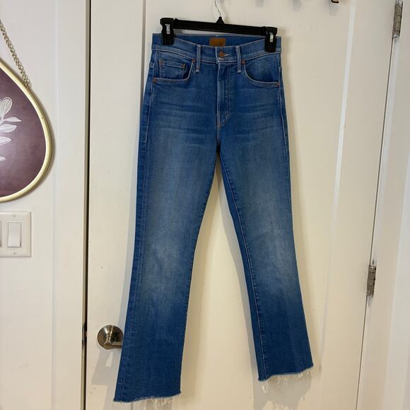 MOTHER The Insider Ankle Fray in Eager Beaver Sz 24 - Picture 4 of 15